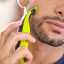 Philips Rechargeable USB OneBlade Face Hybrid Trimmer, 3 Combs
