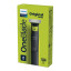 Philips Rechargeable USB OneBlade Face Hybrid Trimmer, 3 Combs packaging