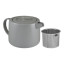 Maxwell & Williams Cafe Life Teapot with Infuser, 1L - Grey angle