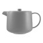 Maxwell & Williams Cafe Life Teapot with Infuser, 1L - Grey