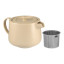 Maxwell & Williams Cafe Life Teapot with Infuser, 1L - Sand angle