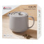 Maxwell & Williams Cafe Life Teapot with Infuser, 500ml - Grey packaging