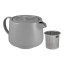 Maxwell & Williams Cafe Life Teapot with Infuser, 500ml - Grey angle