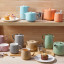 Maxwell & Williams Cafe Life Mug, 420ml - Apricot with other colours