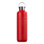 Le Creuset On The Go Vacuum-Insulated Stainless Steel Bottle, 1L - Cerise angle