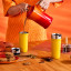 Le Creuset On The Go Vacuum-Insulated Stainless Steel Travel Mug, 350ml - Nectar with coffee