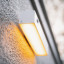 Litehouse Solar Outdoor Wall Light with Motion Sensor - White