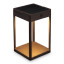 Litehouse Solar Outdoor Lantern with Touch Control - Espresso