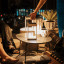 Litehouse Solar Outdoor Lantern with Touch Control-wht