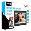 Snug Frameo Black Wi-Fi Digital Photo Frame, 25cm packaging