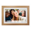 Snug Frameo Wooden-Finish Wi-Fi Digital Photo Frame, 25cm