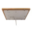Snug Frameo Wooden-Finish Wi-Fi Digital Photo Frame, 25cm angle