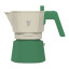 Pezzetti Future Express Moka Pot, 3 Cups - Green