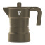 Pezzetti Solid Express Moka Pot, 6 Cups - Brown