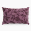 Thread Office Plum Floral Cotton Chenille Jacquard Scatter Cushion with Feather Blend Inner, 40cm x 60cm