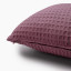 Thread Office Sangria Waffle Scatter Cushion with Feather Blend Inner, 60m x 60cm