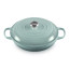 Le Creuset Sea Salt Signature 3.5 Litre Shallow Casserole, 30cm