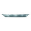 Le Creuset Sea Salt Ruffle Stoneware Serving Platter, 36cm angle