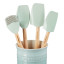 Le Creuset Sea Salt Utensil Set, 5-Piece detail
