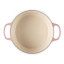 Le Creuset Berry Signature 3.3 Litre Round Cast Iron Casserole, 22cm angle