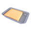 PME Non-Stick Roasting Pan angle with a baked cake