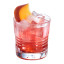 Arcoroc Old Square Whiskey Glasses, Set of 6 angle with a cocktail