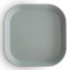 Mushie Square Dinner Plate - Sage