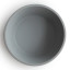 Mushie Silicone Suction Bowl, 280ml - Stone angle