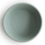 Mushie Silicone Suction Bowl, 280ml - Cambridge Blue angle