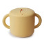 Mushie Snack Cup, 400ml - Pale Daffodil