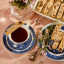 Delish Sisters Dark Chocolate & Pecan Biscotti, 150g with a cup of tea