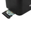 Russell Hobbs Nexus Stainless Steel 2-Slice Toaster - Black detail