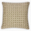 Thread Office Green Gridlock Scatter Cushion with Feather Blend Inner, 50cm x 50cm