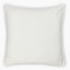 Thread Office Green Embroidery Block Flower Scatter Cushion with Feather Blend Inner, 50cm x 50cm back view