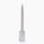 Thread Office Ribbed Clear Glass Candle Holder with candle