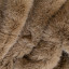 Hertex HAUS Caramel Blizzard Fur Throw, 160cm x 260cm detail