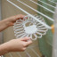 Joseph Joseph Petal Small Items Hanger - 22-piece on the washing line