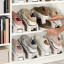 Joseph Joseph Single Shoe Caddy, 2-Pack with shoes on the shelf