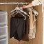 Joseph Joseph Orderly Long Garment Hangers, 2-Pack with cloths 