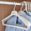 Joseph Joseph Orderly Suit & Coat Hangers, 2-Pack with clothes