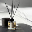 WICK Pink Suede Reed Diffuser, 200ml on a table