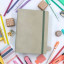 The Papery Flexi Softcover Lined Journal - Truffle with stationery