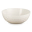 Le Creuset Jardin Relief Stoneware Serving Bowl, 3.6L - Meringue angle