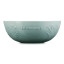 Le Creuset Jardin Relief Stoneware Serving Bowl, 3.6L - Sea Salt angle