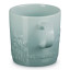 Le Creuset Jardin Relief Stoneware Mug, 350ml - Sea Salt angle