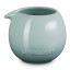 Le Creuset Jardin Relief Stoneware Pitcher, 480ml - Sea Salt angle
