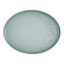 Le Creuset Jardin Relief Oval Stoneware Serving Platter, 36cm - Sea Salt angle