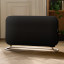Mill Instant LED Portable Black Heater, 2000W on laminated flooring