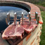 Dreem Fire Mega Steak Rack with steak