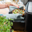 Pyrex Round Airfryer Dish - 1L taken out of air fryer 